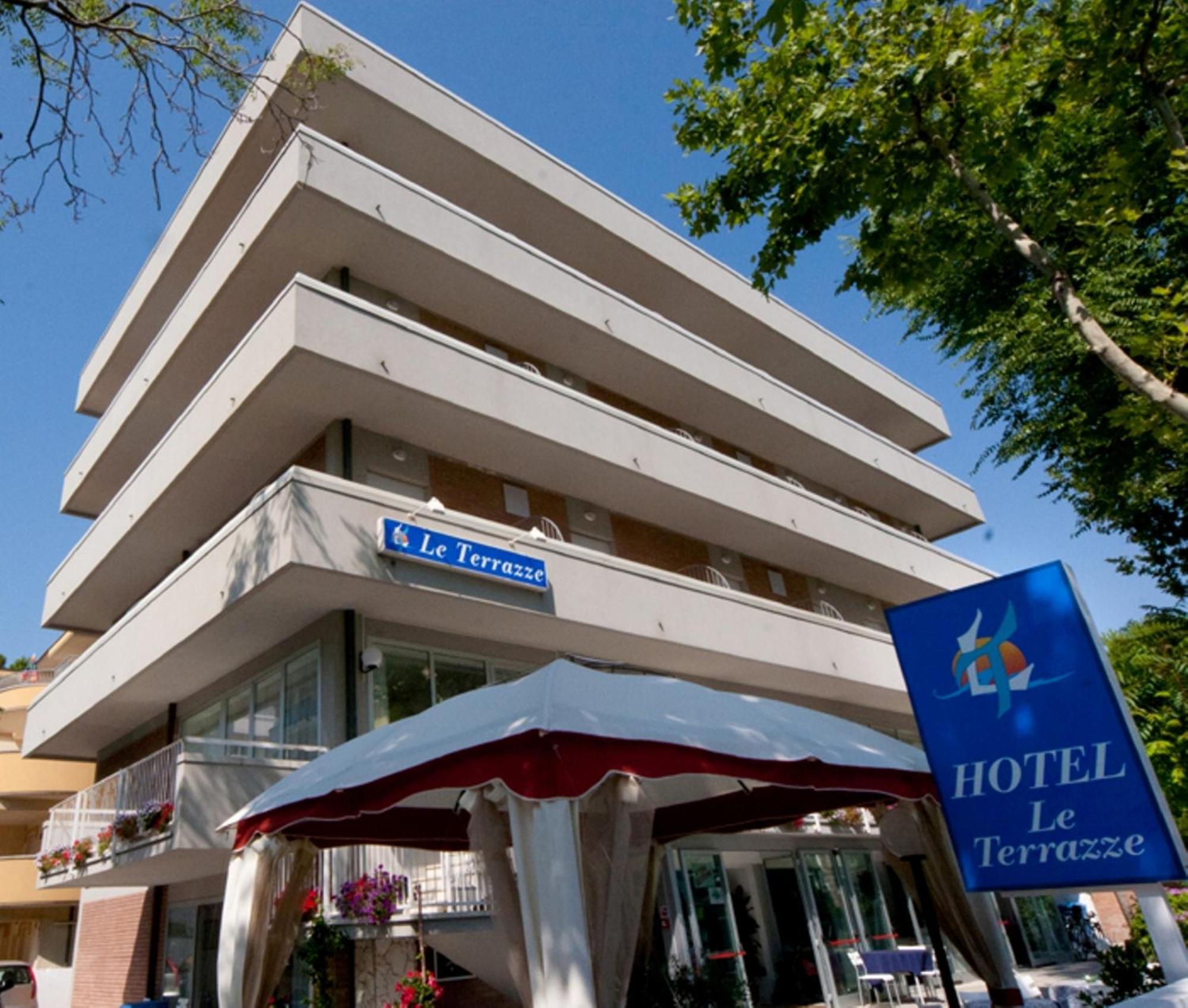 Hotel Le Terrazze Riccione Dış mekan fotoğraf